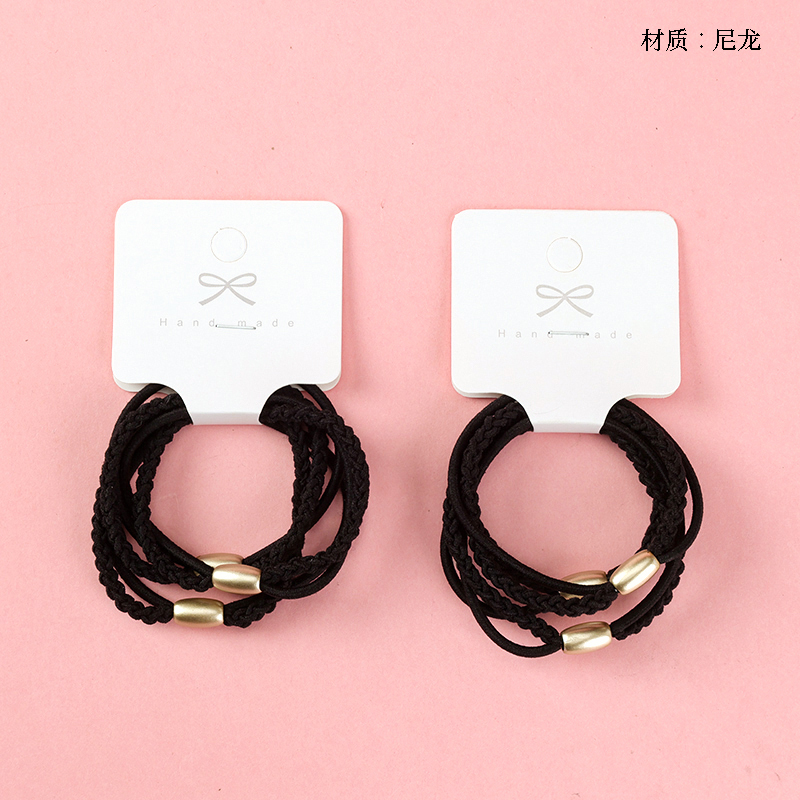 Boxed two-in-one black rubber band