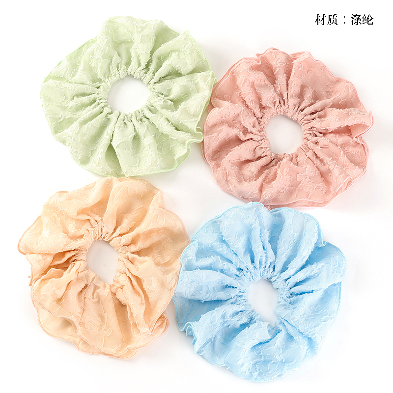 French double-layer net red large intestine ring