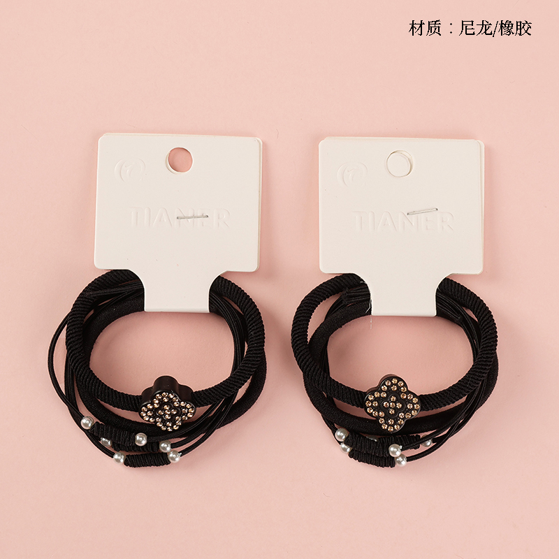 Three full drill accessories black rubber bands