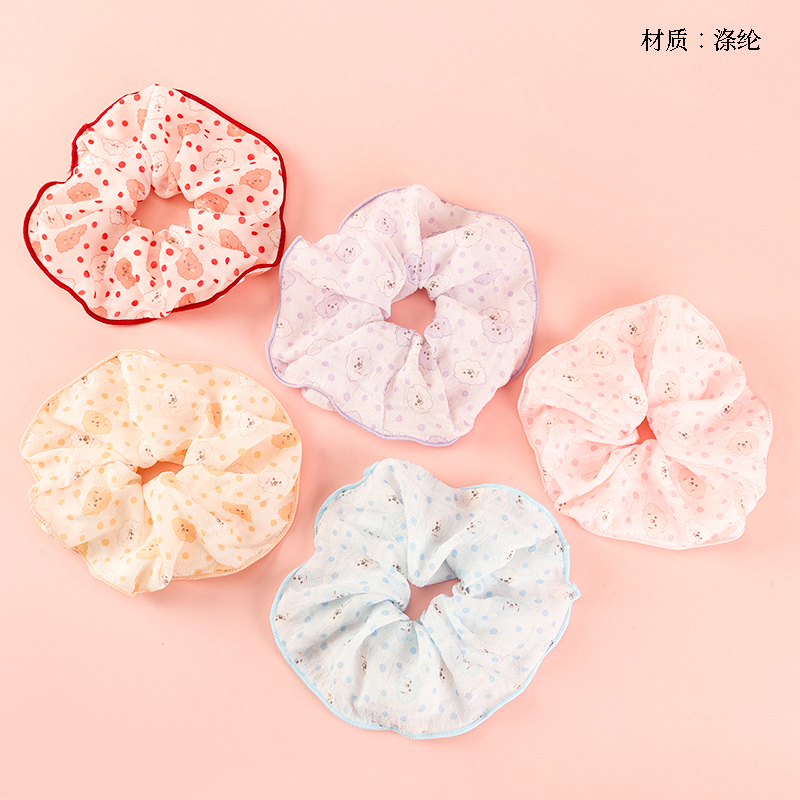 Cartoon Cloud Print Hedge Large Intestinal Circle