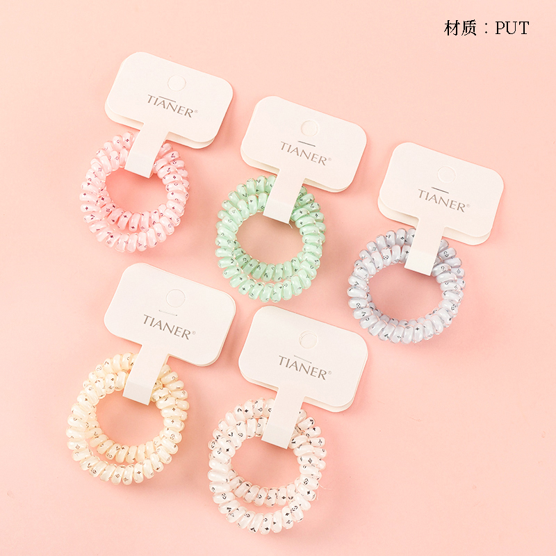 Boxed two color printed telephone lines