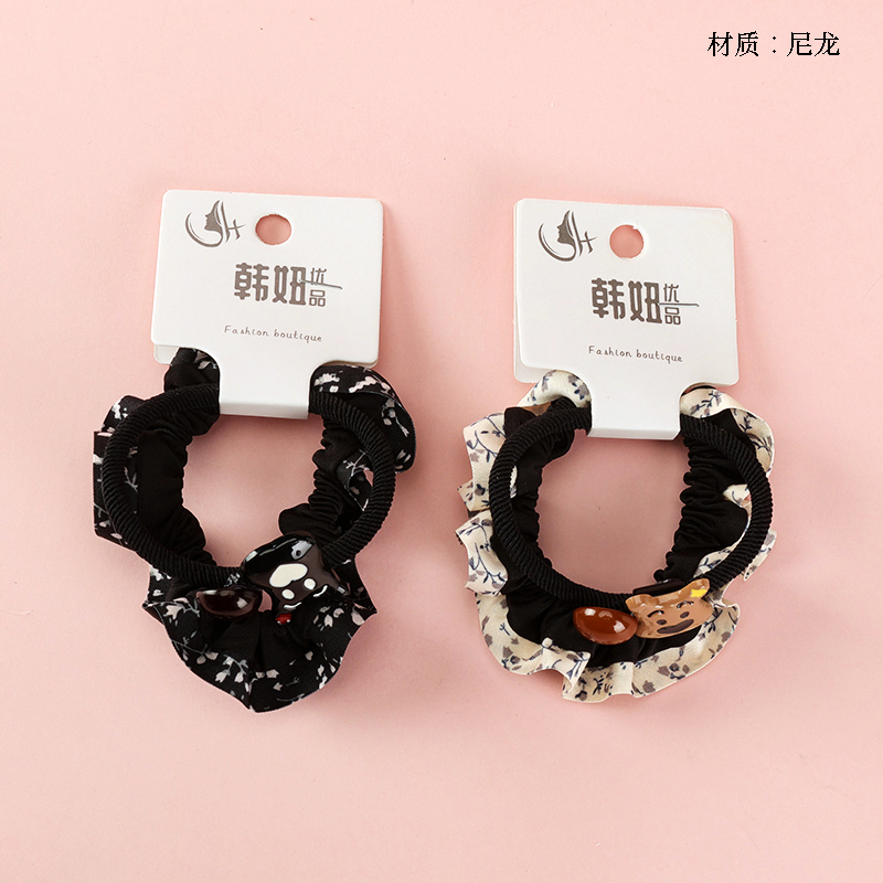 Korean puppy accessories combination rubber band (2)