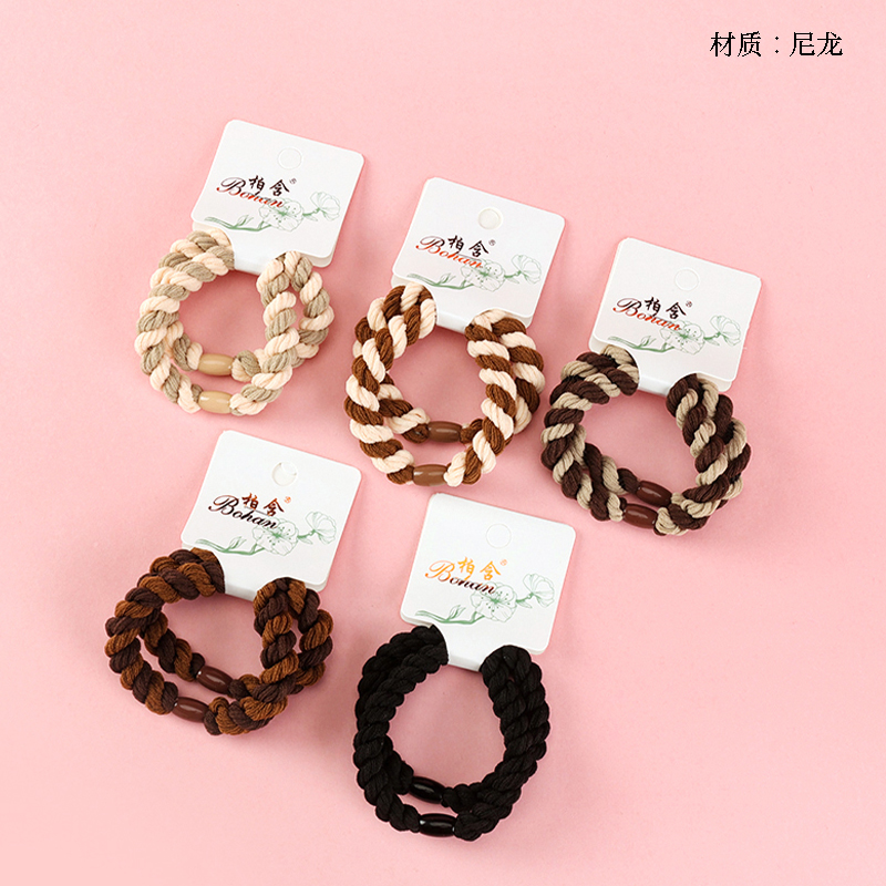 Boxed Two Curry Coarse Twisted Rubber Tendons