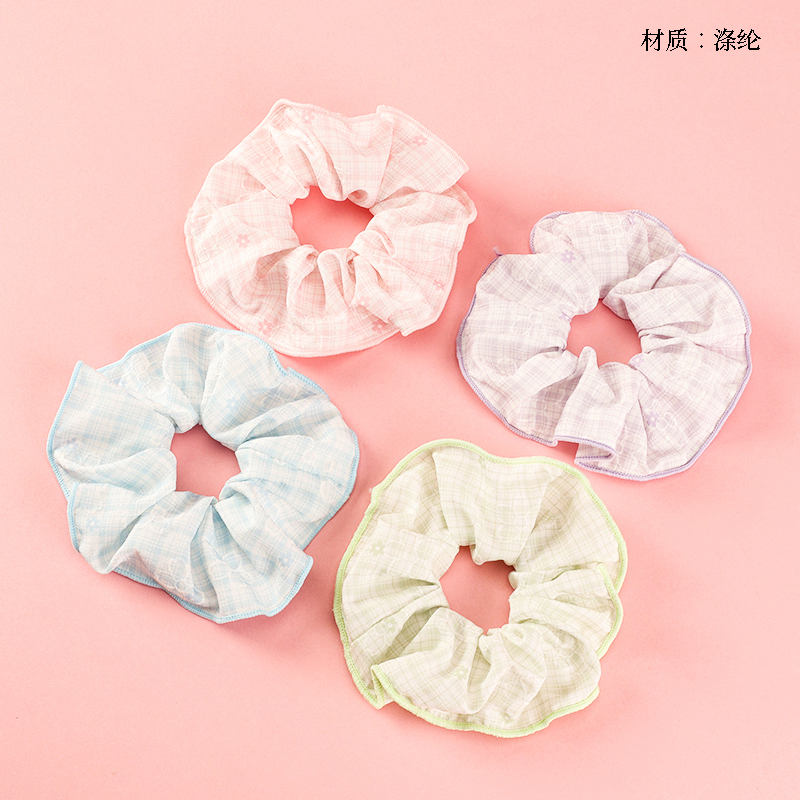 Fresh Check Printed Overlap Bowel Ring