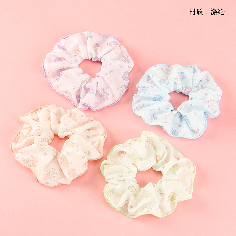 Cartoon flower cuffing large intestine ring