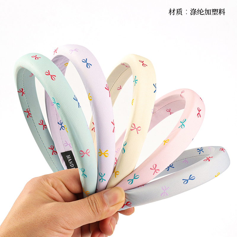 2.0 Bow Printed Sponge Head Buckle