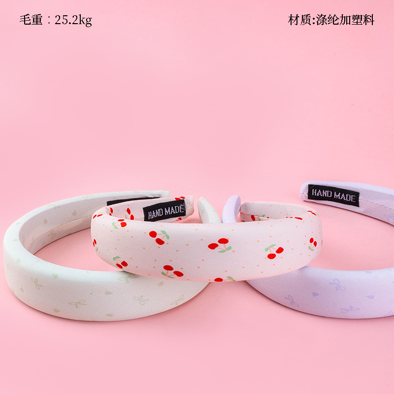 3cm fresh printed sponge head buckle