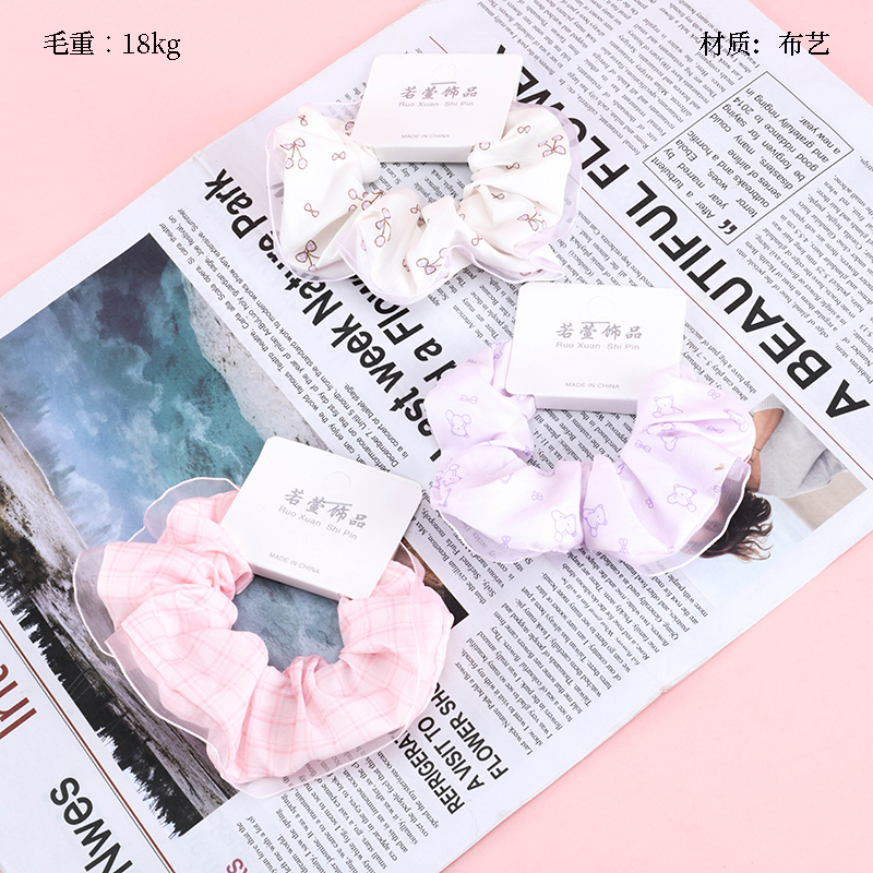 Basket Mesh Lace Bowel Ring