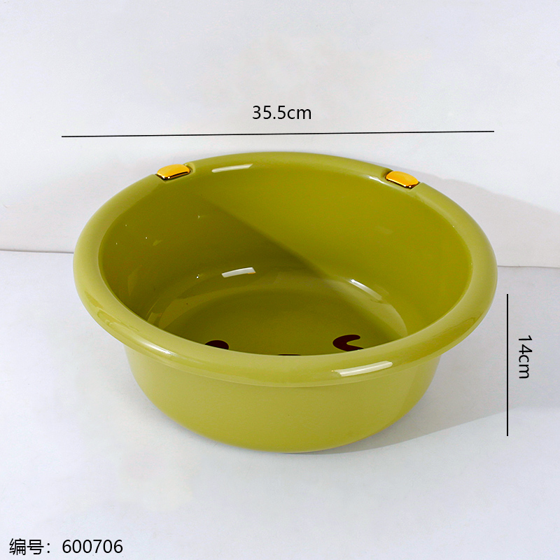 Bear Solid Color Wash Basin 333