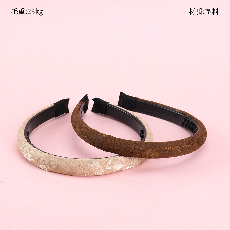 Dark color rhinestone jacquard sponge head buckle