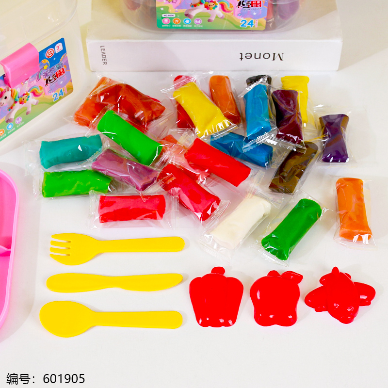 Color Clay Tool Box Toy 6606-24