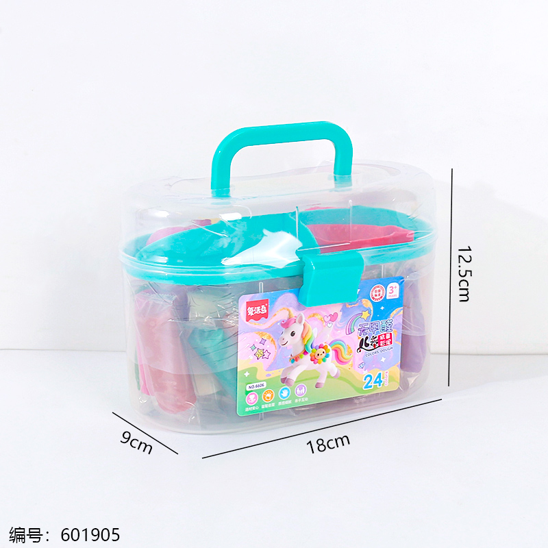 Color Clay Tool Box Toy 6606-24