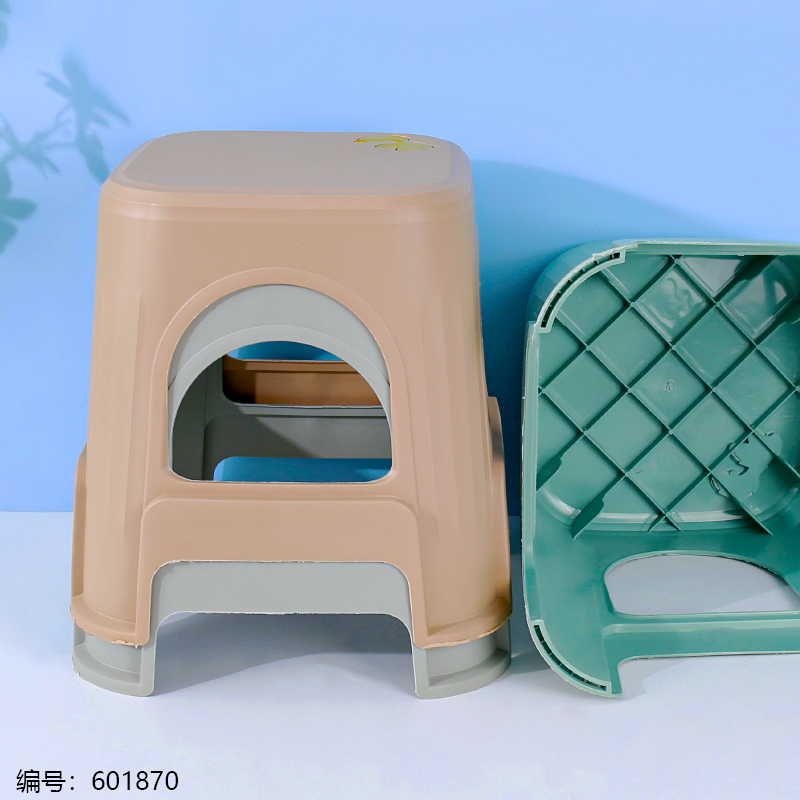 Gold-Plated Goldfish Buckle Thickened Stool 1102
