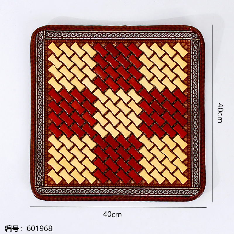 Fabric Edge Square Cool Seat Cushion 40 x 40cm