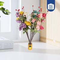 Assorted Carnation Plastic Flower