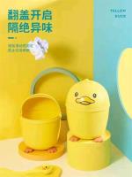6335小黄鸭桌面垃圾桶 2