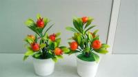 塑料花果实盆栽 3