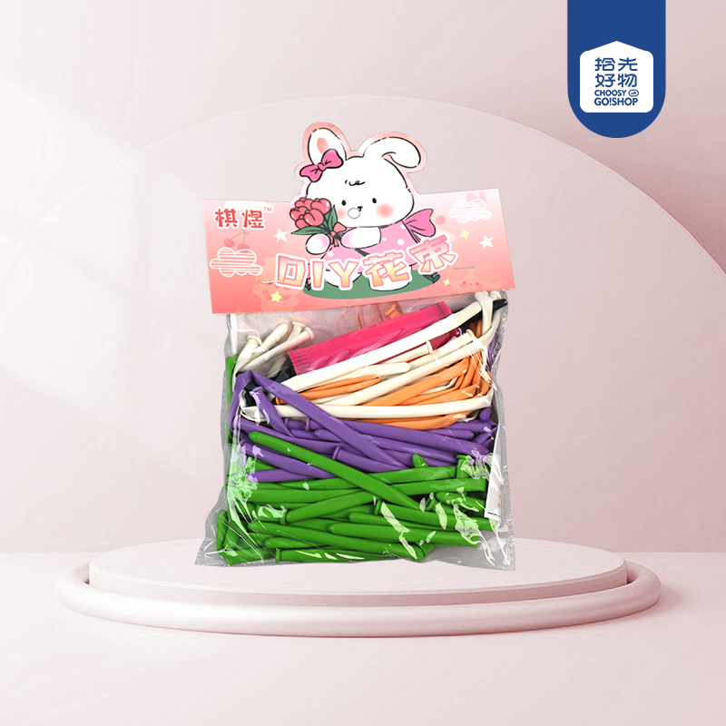 Plastic PP DIY Bouquet Balloon Hanging Card 402060010