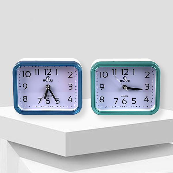Square Ticking Alarm Clock