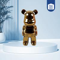 Electroplated Violent Bear Ornament