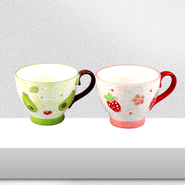 Fruit Breakfast Ceramic Cup