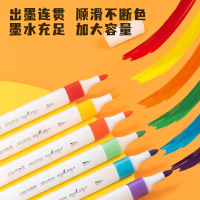 得力HM922-12丙烯马克笔 2