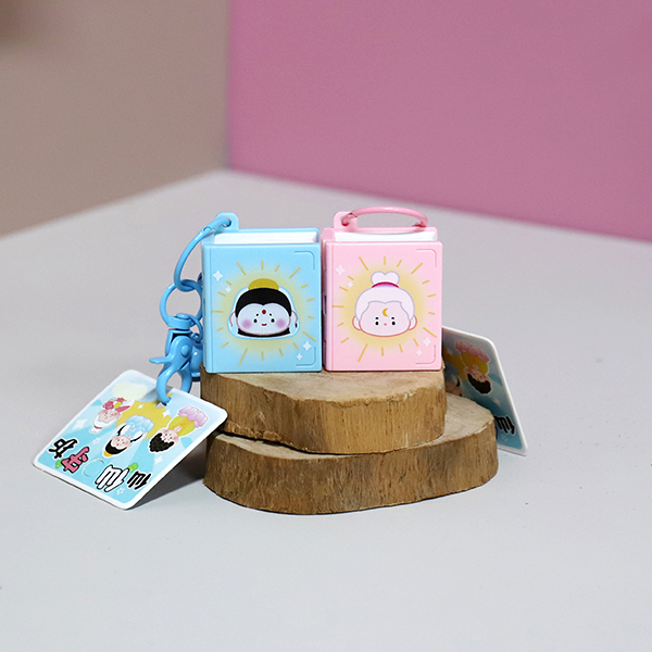 Fairy Pop-Up Book Keychain