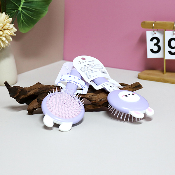 Pink Rabbit Ear Massage Comb