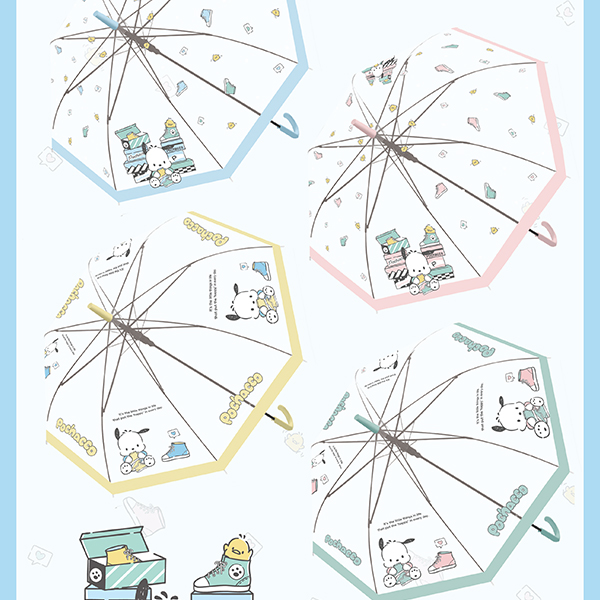 Pochacco Straight Handle Umbrella
