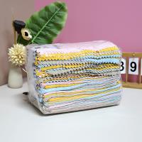 Polyester Grid Pattern Cleaning Dishcloth 4 Pieces