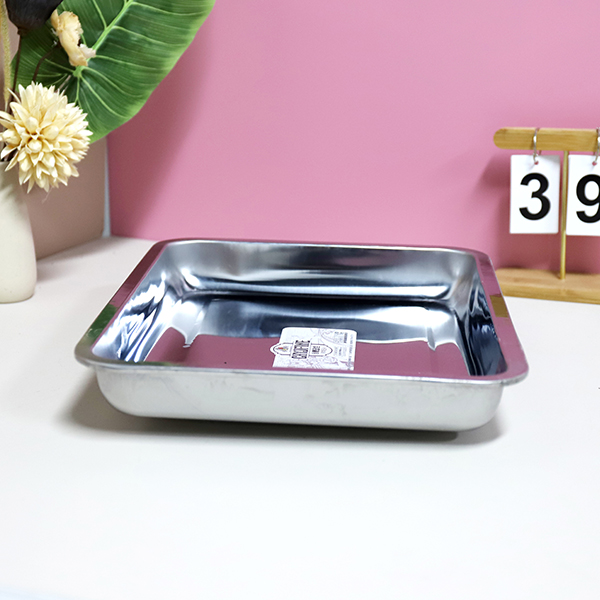 TF-364 Large Square Tray 40x30 Iron