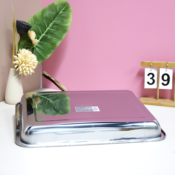 TF-364 Large Square Tray 40x30 Iron