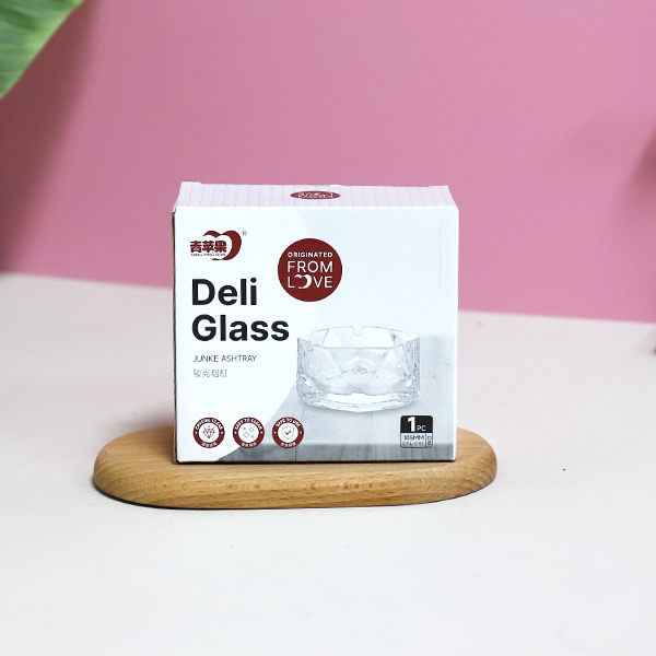 YG1201 L1 Clear Glass Ashtray