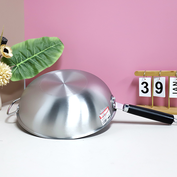 34 cm Stainless Steel Frying Pan 430 107049