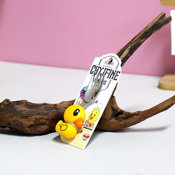 TF-2122 Stainless Steel Yellow Fork