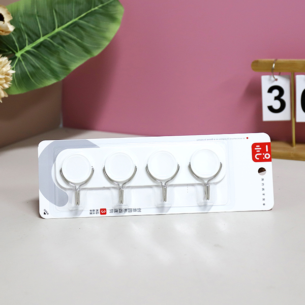 Creative Round 4-Pack Adhesive Hook