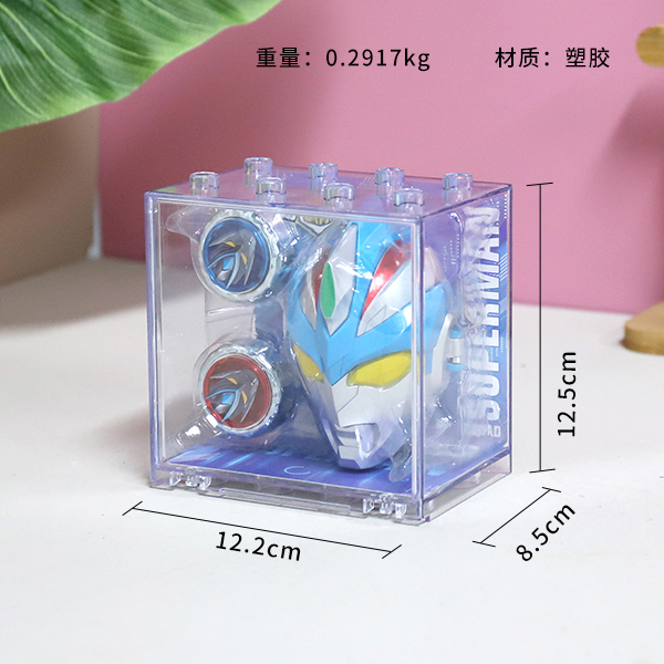 Superhero Team Spinning Top Set