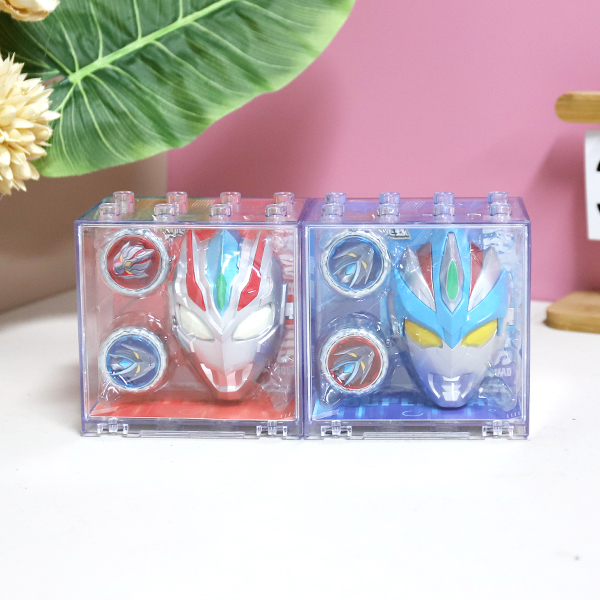 Superhero Team Spinning Top Set