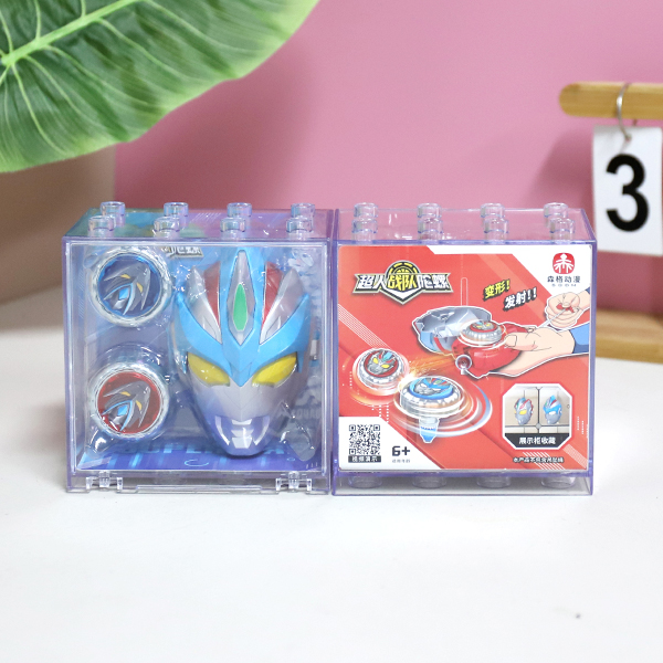 Superhero Team Spinning Top Set