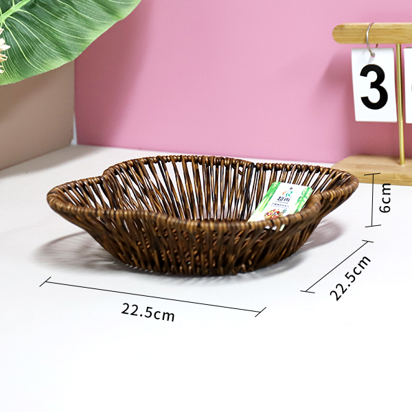 Iron Four-Leaf Plum Blossom Basket