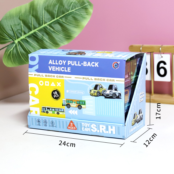 2 Piece Die Cast Toy Car 795MB-18 ABS Alloy