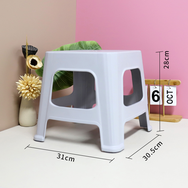 Light Luxury Square Stool PP 09140011