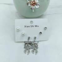 XSW一对吊坠+两对耳钉组合 4