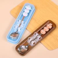1357动物勺筷餐具套装 2