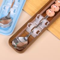 1357动物勺筷餐具套装 3