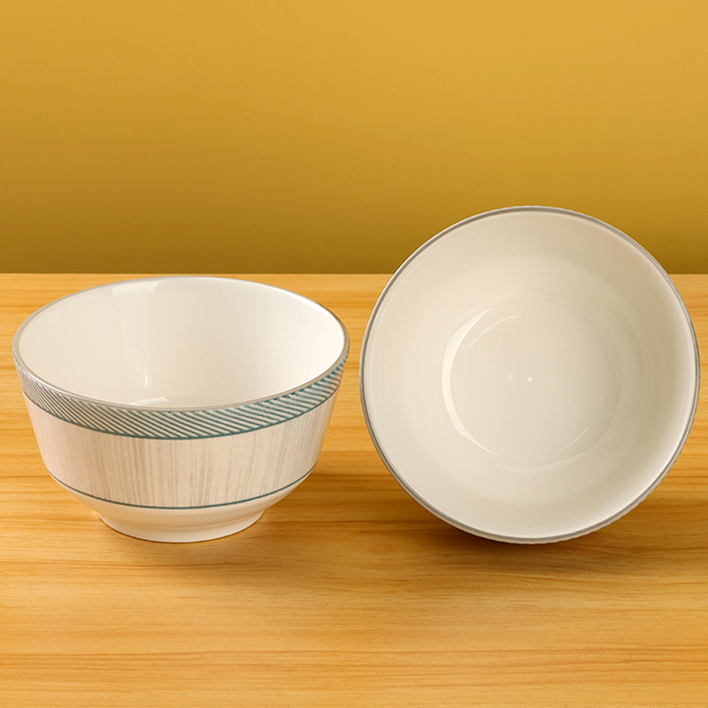 4.6 Inch European Style Ceramic Bowl Qingya Rulan