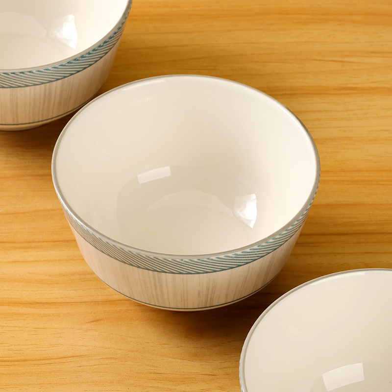 4.6 Inch European Style Ceramic Bowl Qingya Rulan