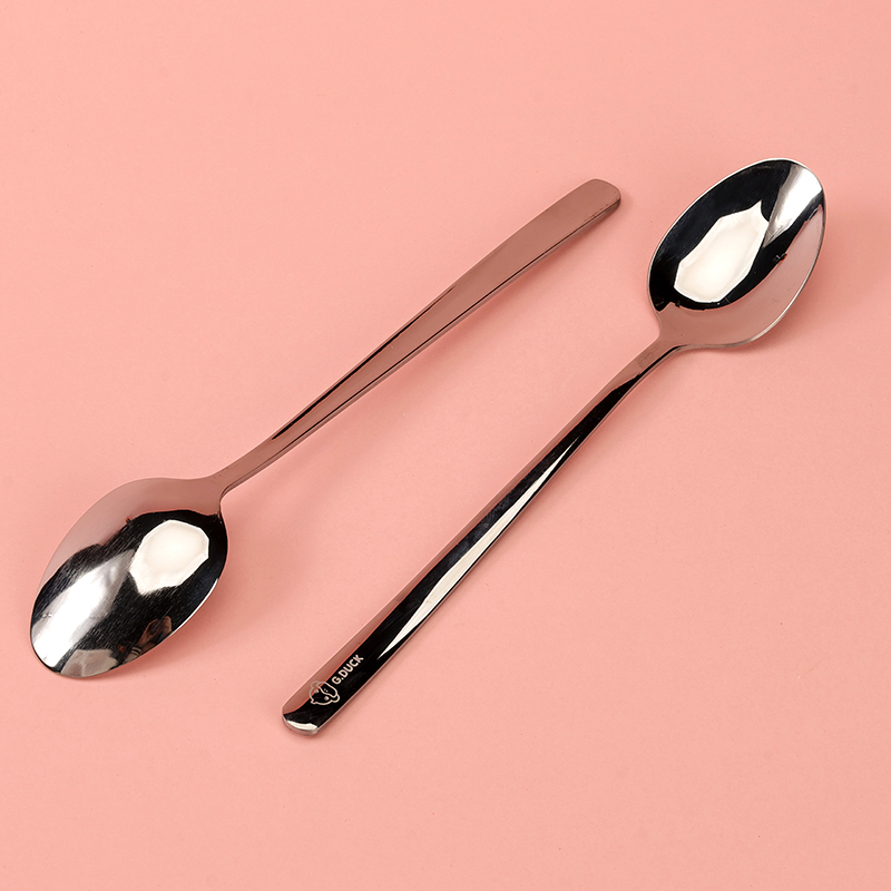 Korean-style Yellow Duck Pointed Spoon