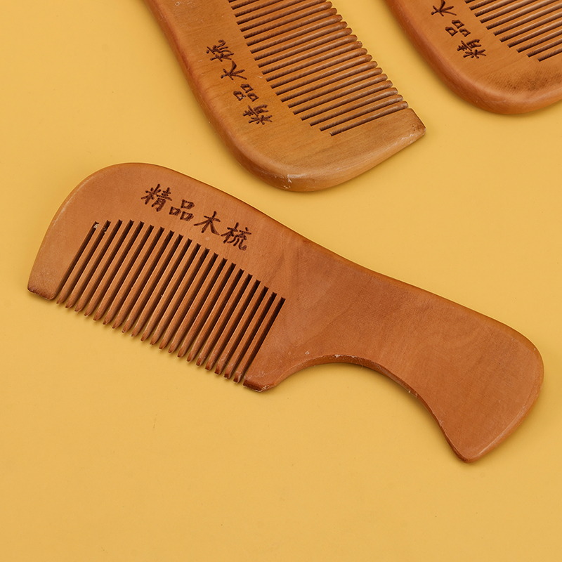 Curved Wood Comb