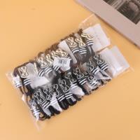 RX黑白蝴蝶结球球皮筋 3